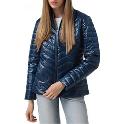 Skechers Go Shield Γυναικείο Μπουφάν Puffer Μακρύ Πετρόλ JA150-TLNV