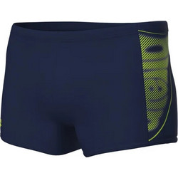 Arena Bright Glare Αθλητικό Ανδρικό Μαγιό Boxer Μαύρο Lime 008941-706