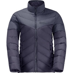 Jack Wolfskin Tundra Γυναικείο Μπουφάν Χειμωνιάτικο Puffer Μακρύ Ανθρακί 1206652-1388