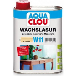 Clou Wachs Lasur Κερί Ξύλου Νερού Άχρωμο 0.25lt
