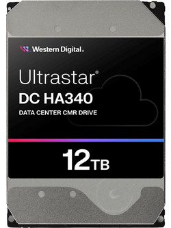 Western Digital Ultrastar DC HA340 12TB HDD Σκληρός Δίσκος 3.5" Sata 3 7200rpm με 512MB Cache 0B47063