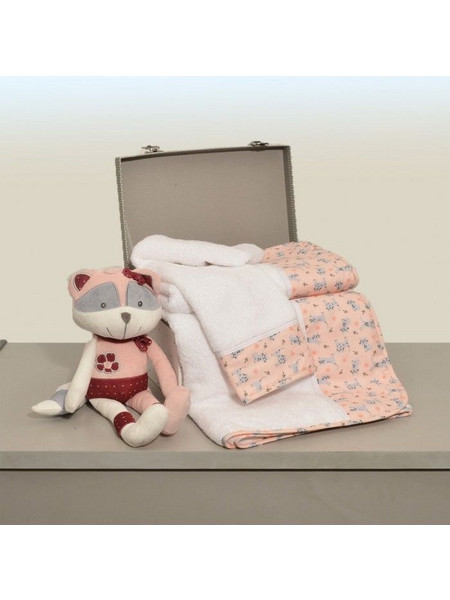 Baby Oliver Des 215 Σετ Βρεφικές Πετσέτες 2τμχ 450gr/m²