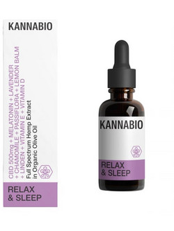 Kannabio Relax & Sleep Oil 10ml