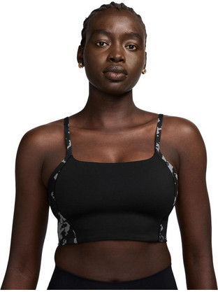 Nike Dri-FIT One Αθλητικό Μπουστάκι με Υψηλή Στήριξη Μαύρο HF5369-010