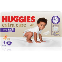 Huggies Extra Care Pants Πάνες Βρακάκι No4 9-14kg 38τμχ