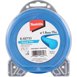 Makita E-02733 Μεσινέζα Στρογγυλή 1.6mm x 15m