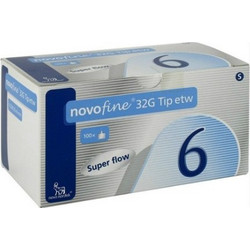 NovoFine Βελόνες Ινσουλίνης 32G 6mm 100τμχ