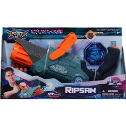 Just Toys Fast Shots Cyber-Gen Ripsaw Σετ Παιδικό Όπλο με Βελάκια 59008102
