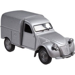 Welly Citroen 2CV Fourconette Ασημί 12296