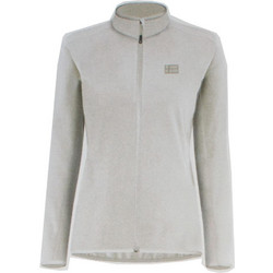 Norway Γυναικεία Ζακέτα Fleece Μακριά με Φερμουάρ Εκρού 849905