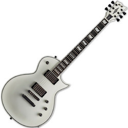 ESP E-II Eclipse Ηλεκτρική Κιθάρα Single Cut με Μαγνήτες HH & Ταστιέρα Ebony Snow White Satin