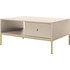 LH-homefurniture Mono Τραπεζάκι Σαλονιού Ξύλινο με Μεταλλική Βάση Μ103.5xΠ68xΥ46.2cm
