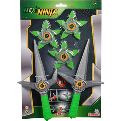 Simba Next Ninja Σετ Παιδικά Μαχαίρια & Αστεράκια 108042239