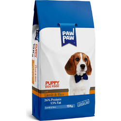 PawPaw Puppy with Lamb & Rice 15kg