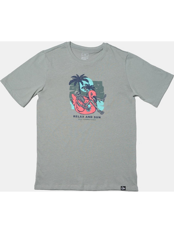 Up Relax And Sun Παιδικό T-Shirt Κοντομάνικο Πράσινο Mint GQ225TUPCJR19-KAKPLO