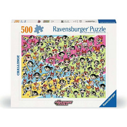 Puzzle Ravensburger Powerpuff Girls 500 Κομμάτια