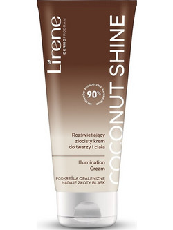 Lirene Coconut Shine Illuminating Ενυδατική Κρέμα Σώματος 150ml