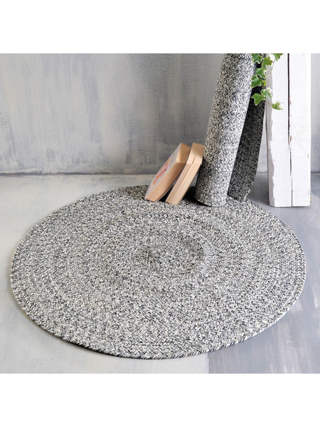 Rythmos Almira Χαλί Στρογγυλό 4 Εποχών Βαμβακερό 100cm 120-188 Beige