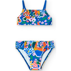 Boboli Παιδικό Μαγιό Bikini Set για Κορίτσι Royal Blue 821078-9586