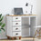 vidaXL Askim Γραφείο από Μασίφ Ξύλο 95x40x75cm 4105450
