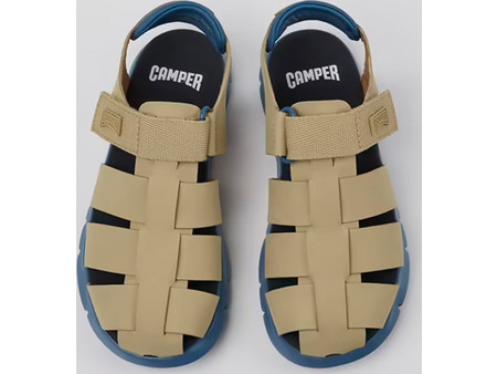 Camper Ogura Παιδικά Παπουτσοπέδιλα για Αγόρι Μπεζ K800242-031