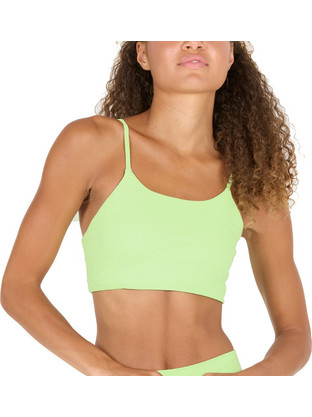 Athlecia Αθλητικό Μπουστάκι με Χαμηλή Στήριξη Lime EA233365-3170