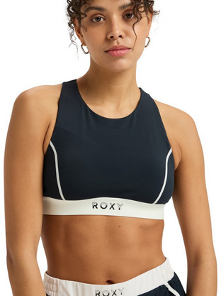 Roxy Bold Moves 2.0 Sport Αθλητικό Μπουστάκι με Μέτρια Στήριξη & Αφαιρούμενη Ενίσχυση Μαύρο ERJKT04263-KVJ0
