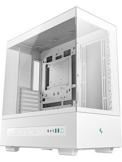 Deepcool CH690 White Gaming Midi Tower Κουτί Υπολογιστή με Πλαϊνό Παράθυρο