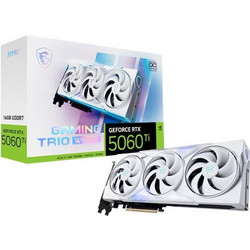 MSI GeForce RTX 5060 Ti 16GB GDDR7 Gaming Trio OC White Κάρτα Γραφικών