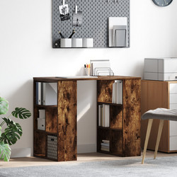 vidaXL Γραφείο Ξύλινο με Βιβλιοθήκη 869510