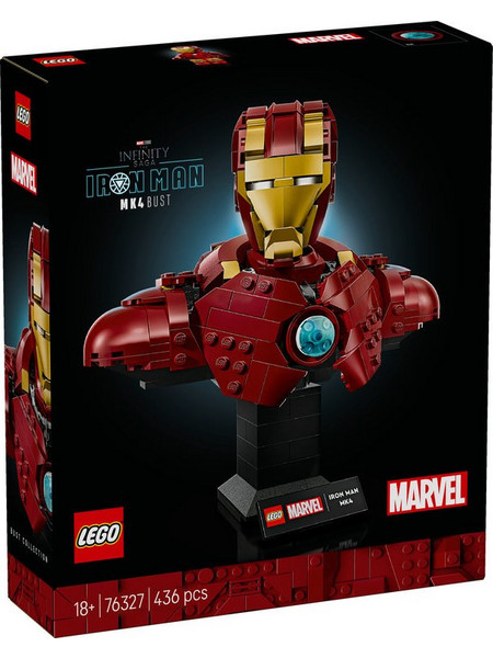 Lego Marvel Avengers Iron Man MK4 Bust για 18+ Ετών 76327