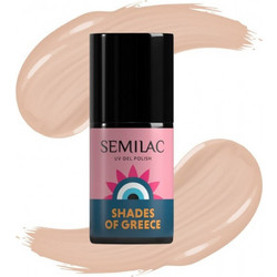 Semilac Shades Of Greece A710 Marble Nude Ημιμόνιμο Βερνίκι Νυχιών 7ml