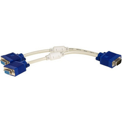 Akyga AK-AD-20 Καλώδιο VGA Male to 2 x VGA Female 0.15m