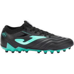 Joma Powerful 25 FG POWS2501AG Ποδοσφαιρικά Παπούτσια με Τάπες Μαύρα Τιρκουάζ