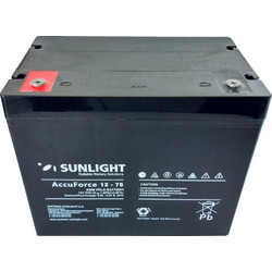 Sunlight Accuforce 12-75 Μπαταρία VRLA-AGM 12V 75Ah