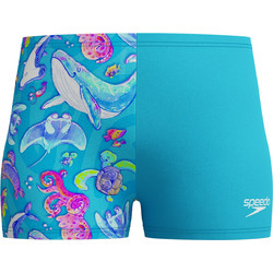 Speedo Digital Allover Αθλητικό Παιδικό Μαγιό Boxer για Αγόρι Γαλάζιο 8003841-18240