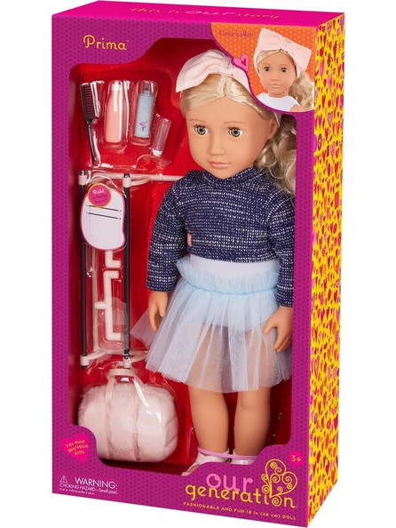 Our Generation Prima Ballerina with Accesories