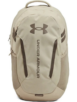 Under Armour Hustle 6.0 Τσάντα Πλάτης Μπεζ 1384672-289