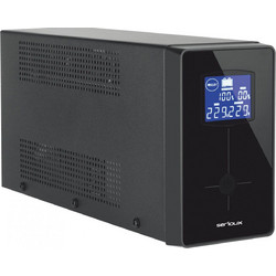 Serioux SRXU-LCD1200LI UPS Line Interactive 1.2kVA 720W με 4 Πρίζες Schuko