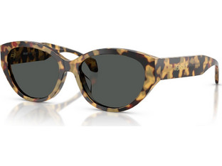 Versace VE4495D-77787 Γυναικεία Γυαλιά Ηλίου Οβάλ Κοκάλινα Ταρταρούγα με Μαύρο Φακό