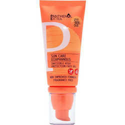 Medisei Panthenol Extra Sun Care Diaphanous Αντηλιακό Gel Προσώπου SPF30 50ml
