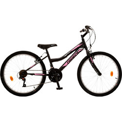 Orient Bikes Comfort 2022 Παιδικό Ποδήλατο Πόλης 24" Μαύρο Ροζ