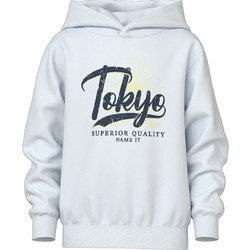 Name It Tokyo Παιδικό Φούτερ με Κουκούλα Λευκό 13243086