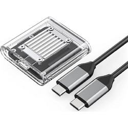 Orico TC20-M2-10G Disk Caddy Transparent