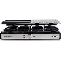 Sogo Ηλεκτρική Ψησταριά Raclette 2000W με Ρυθμιζόμενο Θερμοστάτη BAR-SS-10387