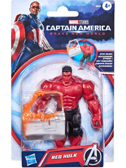Hasbro Marvel Captain America Brave New World Red Hulk Φιγούρα Δράσης για 4+ Ετών 10cm