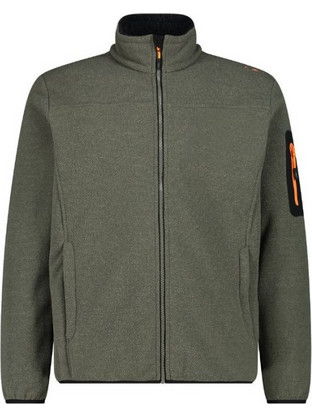 CMP Ανδρική Ζακέτα Fleece με Φερμουάρ Χακί 38H2237-E943