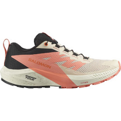Salomon Sense Ride 5 Γυναικεία Αθλητικά Παπούτσια για Τρέξιμο Εκρού Κοραλί L478087