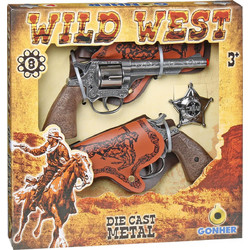 Gonher Σετ Παιδικά Πιστόλια Revolver 158/0