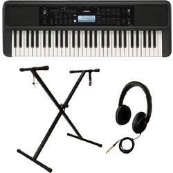 Yamaha PSR-E383 Premium Bundle I Αρμόνιο με 61 Βαρυκεντρισμένα Πλήκτρα